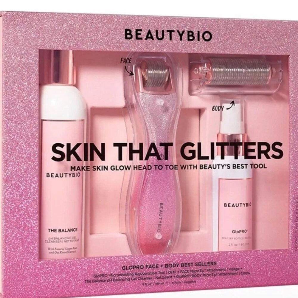 BeautyBio Skin That Glitters Head To Toe Gift Set